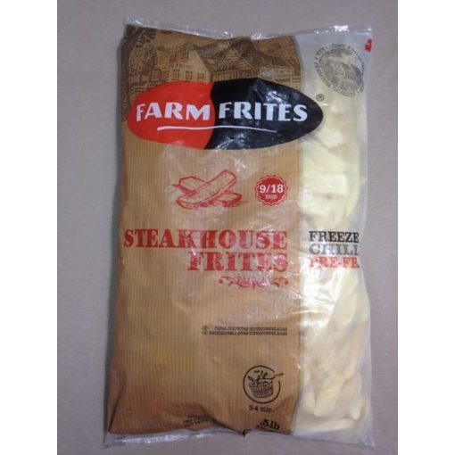 Farm Frites Stakhouse burgonya (2,5 kg/csomag; 5 csomag/karton)