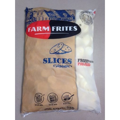 Farm Frites burgonyaszeletek (2,5 kg/csomag; 5 csomag/karton)
