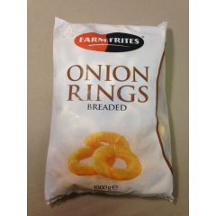   Farm Frites panírozott hagymakarika  (1kg/csomag; 6 csomag/karton)