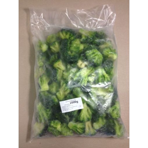Gyorsfagyasztott brokkoli rózsa (2,5 kg/csomag; 4 csomag/karton)