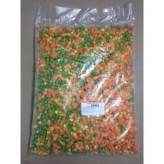   Gyorsfagyasztott mexikói zöldségkeverék (2,5 kg/csomag; 4 csomag/karton)