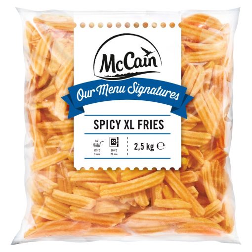 McCain Fűszeres Spicy XL hasábburgonya 4x2,5kg