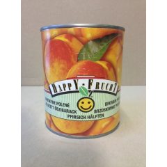 Felezett őszibarack konzerv