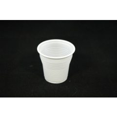 Műanyag pohár 0,8 dl fehér