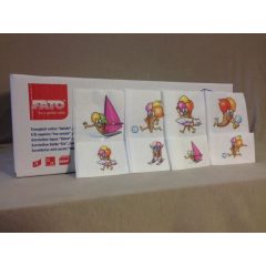 Fagylalt szalvéta mintás (2000db)